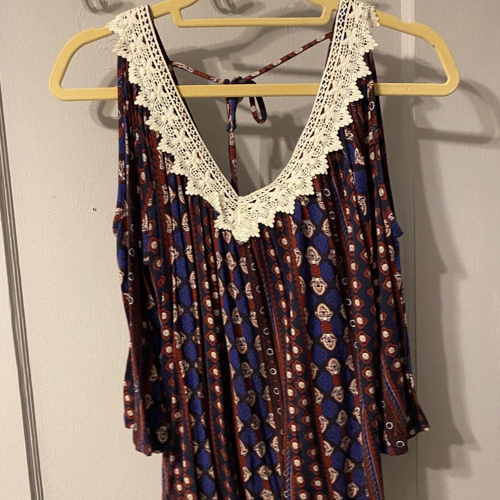 Patterned Blouse